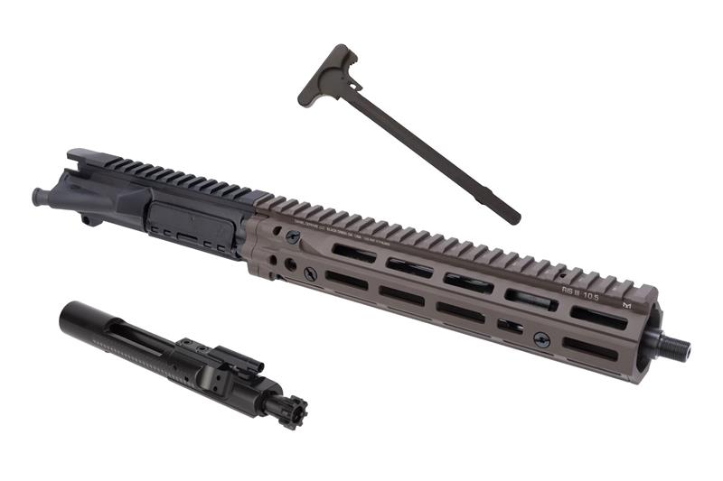 Daniel Defense DD4 FDE RIII Barreled Upper Receiver - 11.5" with Expo Arms Charging Handle and Bolt Carrier Group Bundle - Upper Receiver for AR-15, vista 1