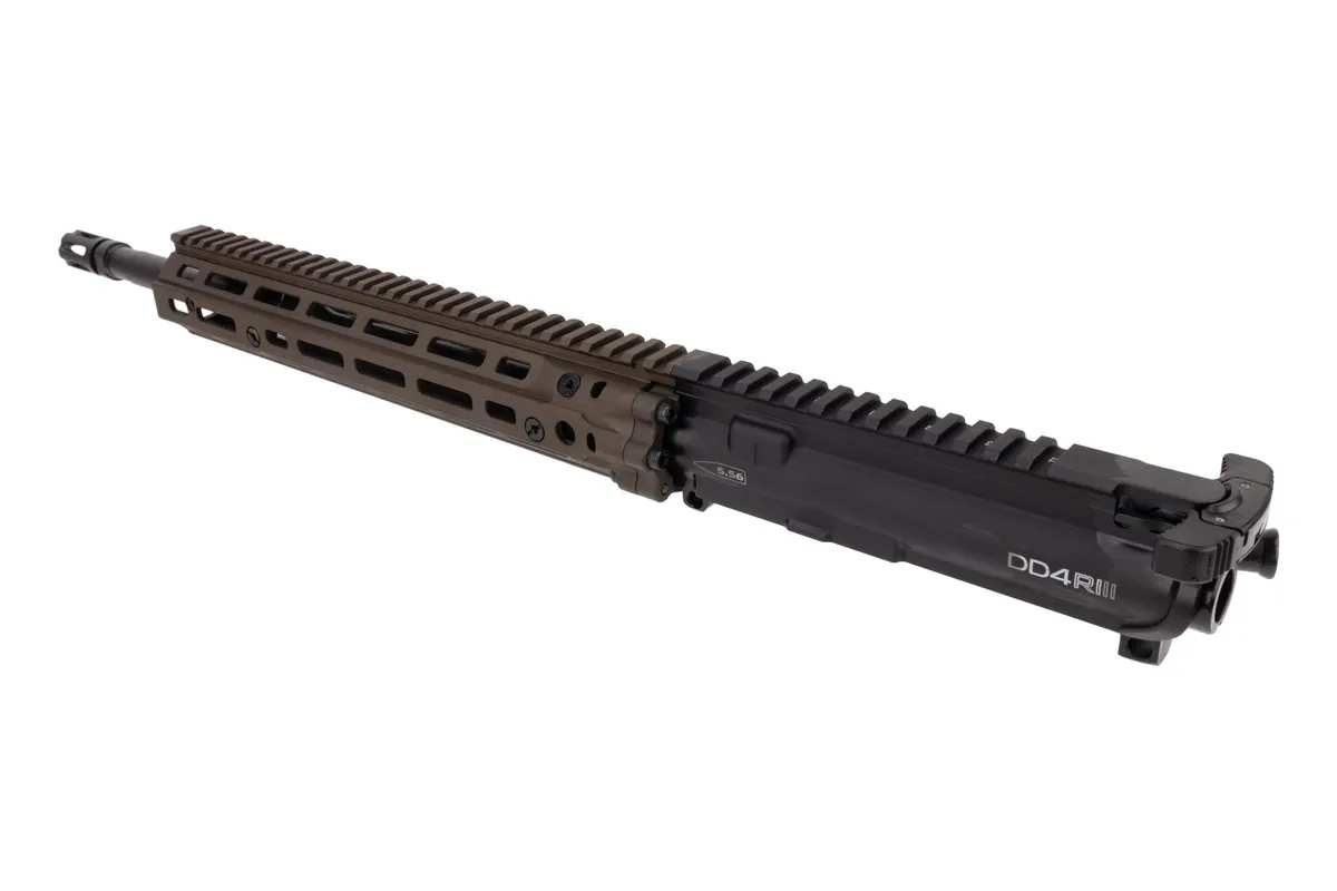 Daniel Defense DD4 RIII 5.56mm NATO Flat Dark Earth Upper Receiver Group 23-191-20088-011 - Upper Receiver for AR-15 - view 3
