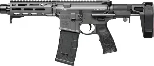 Daniel Defense DDM4 PDW 300 Blackout Pistol with Maxim Defense CQB Pistol Brace - DDM4 PDW PIST 300BLK COB PSB - Complete Rifle, vista 1