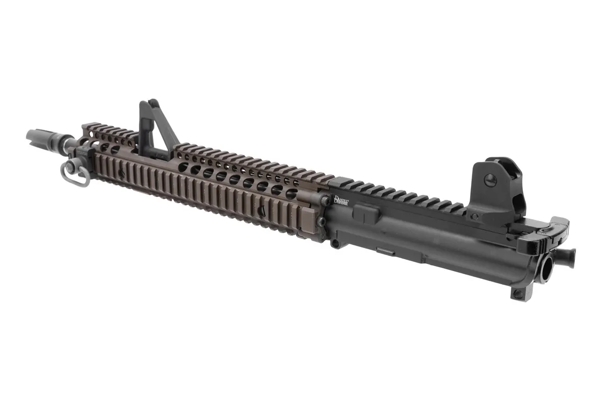 Daniel Defense M4A1 FSP 14.50" Carbine-Length Upper 5.56x45mm 1:7 Quad Rail with BCG and CH, Flat Dark Earth - Tactical Precision - 2300409376 - Upper Receiver for AR-15 - view 3