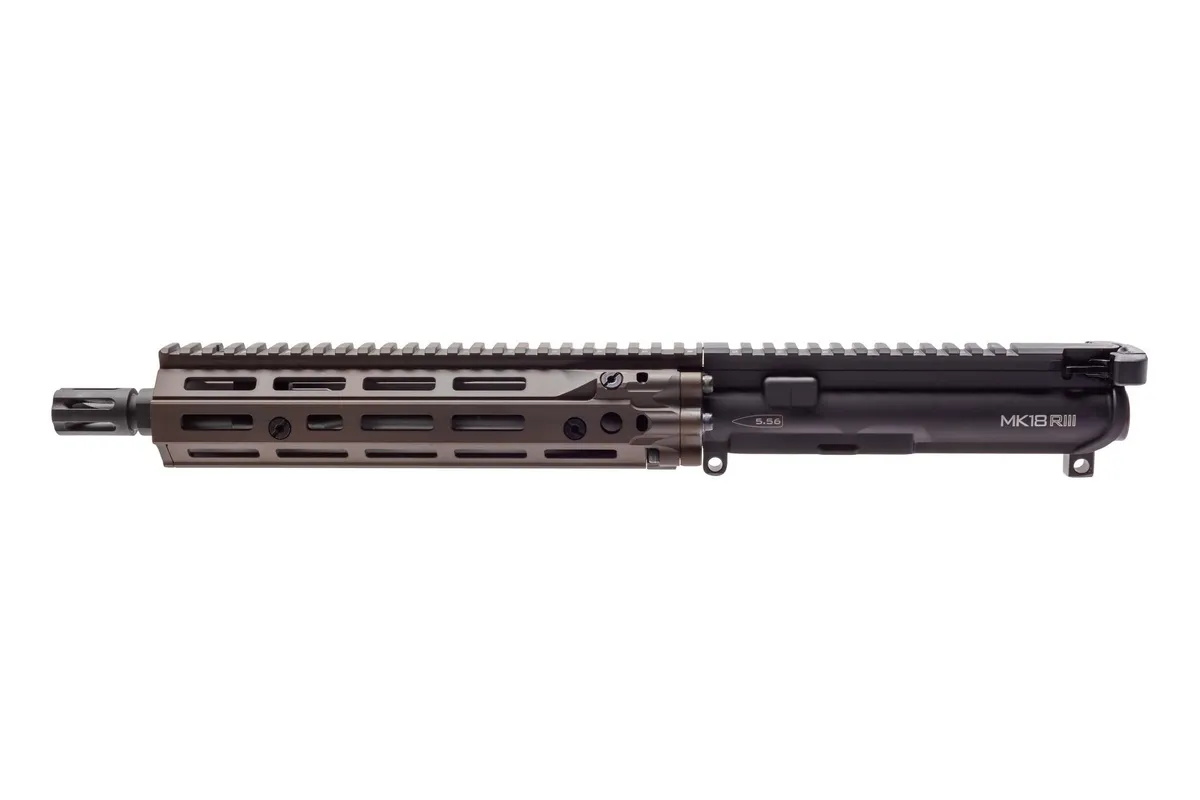 Daniel Defense MK18 RIS III 10.3" 5.56 NATO Complete Upper Receiver - FDE - Upper Receiver for AR-15 - view 2