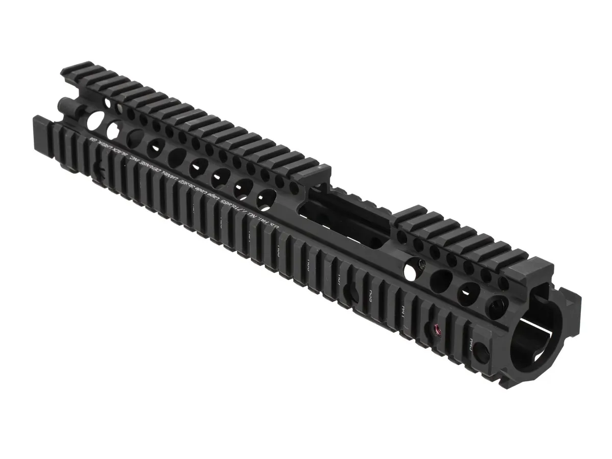 Daniel Defense M4A1 FSP Rail Interface System II 12.25in 2-Piece Handguard Black DD-8030-BK - Handguard for AR-15, vista 1