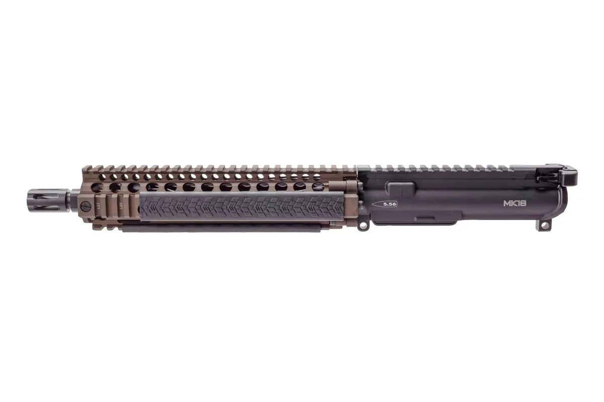 Daniel Defense Mk18 5.56 Upper Receiver Group Complete - Mk18 10.3'''' Upper Receiver 5.56 1-7 Govt Fde - Upper Receiver for AR-15 - view 2