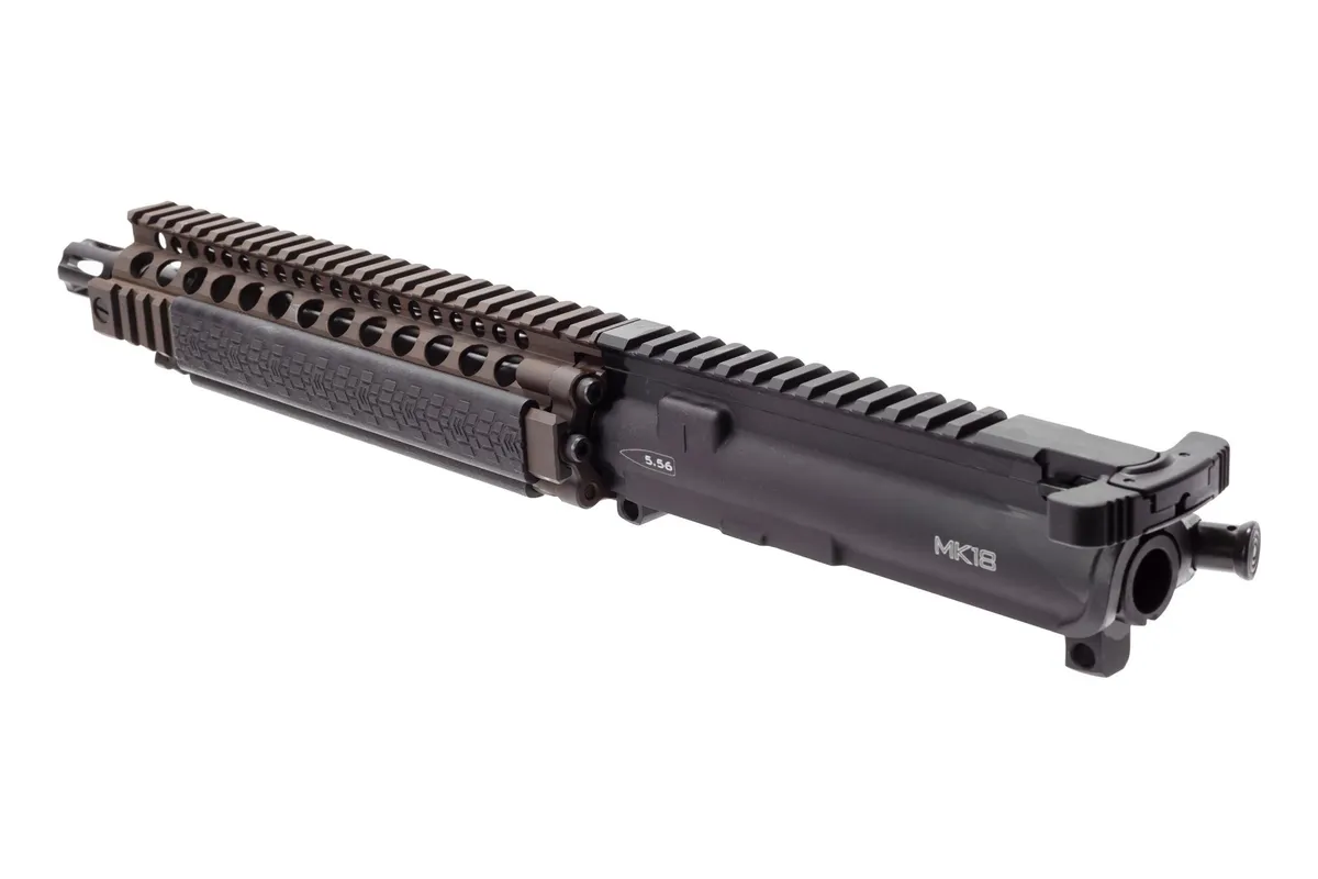 Daniel Defense Mk18 5.56 Upper Receiver Group Complete - Mk18 10.3'''' Upper Receiver 5.56 1-7 Govt Fde - Upper Receiver for AR-15 - view 3