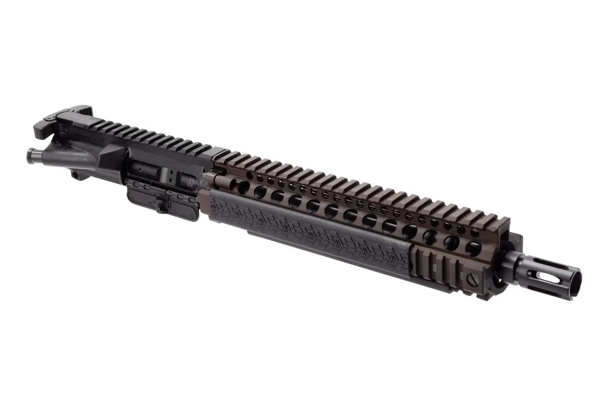 Daniel Defense Mk18 5.56 Upper Receiver Group Complete - Mk18 10.3'''' Upper Receiver 5.56 1-7 Govt Fde - Upper Receiver for AR-15, vista 1