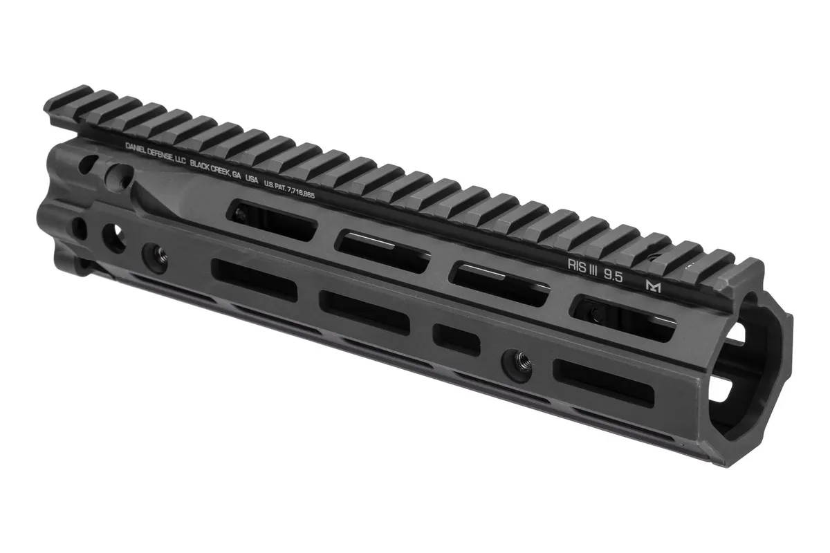 Daniel Defense RIS III AR-15 Handguard - 9.5" - Black - Handguard for AR-15 - view 1