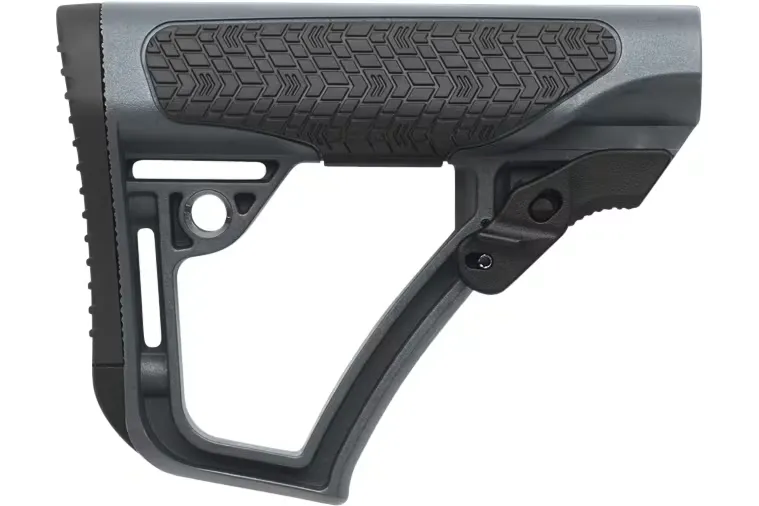 Daniel Defense Tornado Glass Reinforced Polymer Tactical Collapsible Buttstock, Gray - 21-091-04179-012 - Stock & Brace for AR-15 - view 1