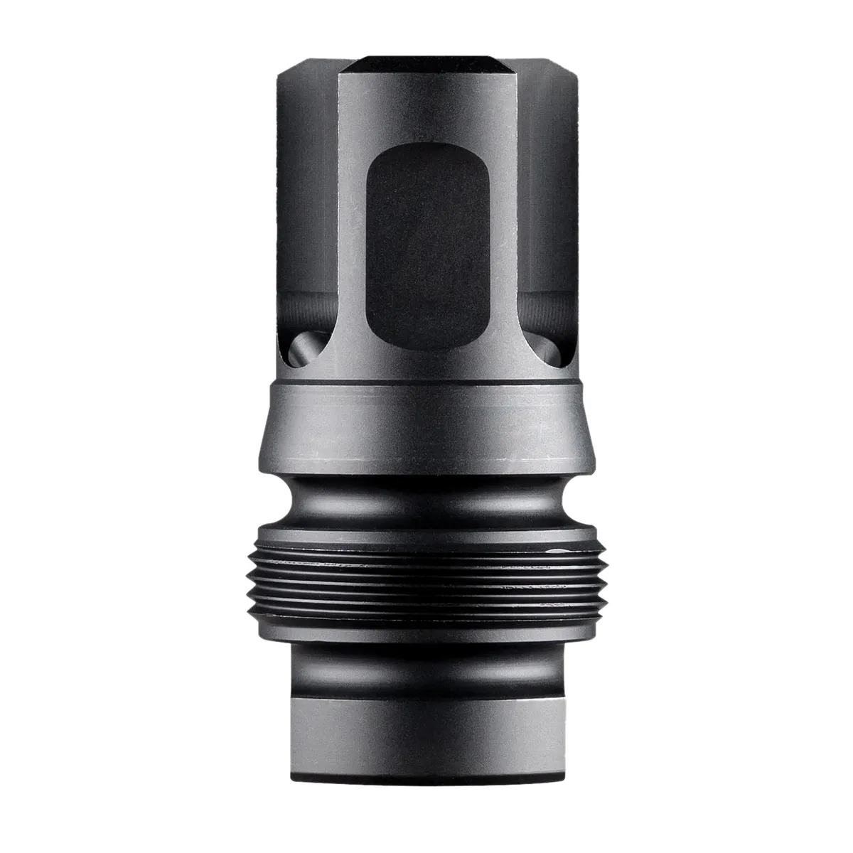Dead Air Armament Black Flash Hider, .308 Win/7.62, 5/8-24 - DA302 - Muzzle Device for AR-15 - view 4