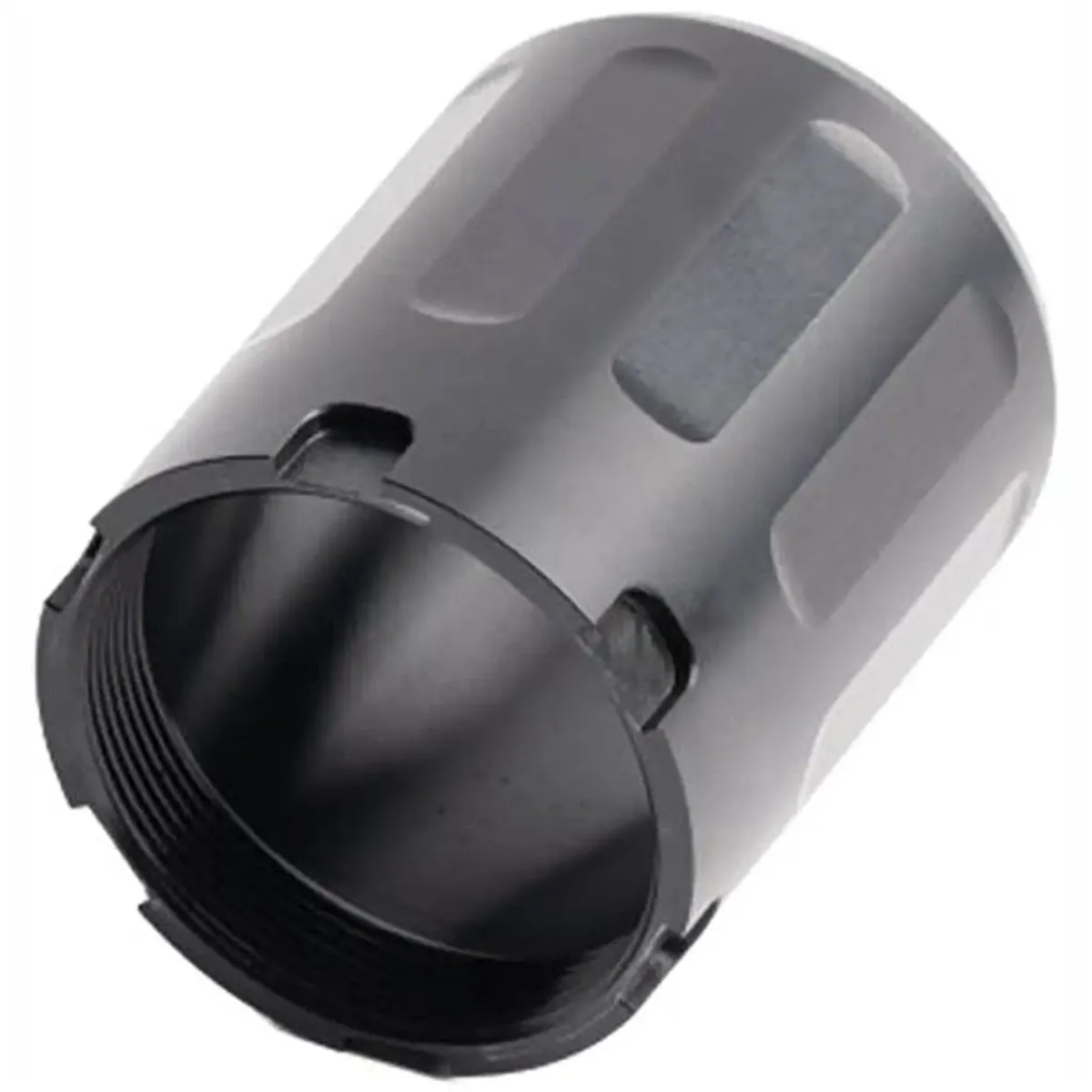 DEAD AIR ARMAMENT Blast Shroud .458 Cal w/DA456 Xemax Adapter 1-3/8-24" Thread - Muzzle Device for AR-15 - view 1