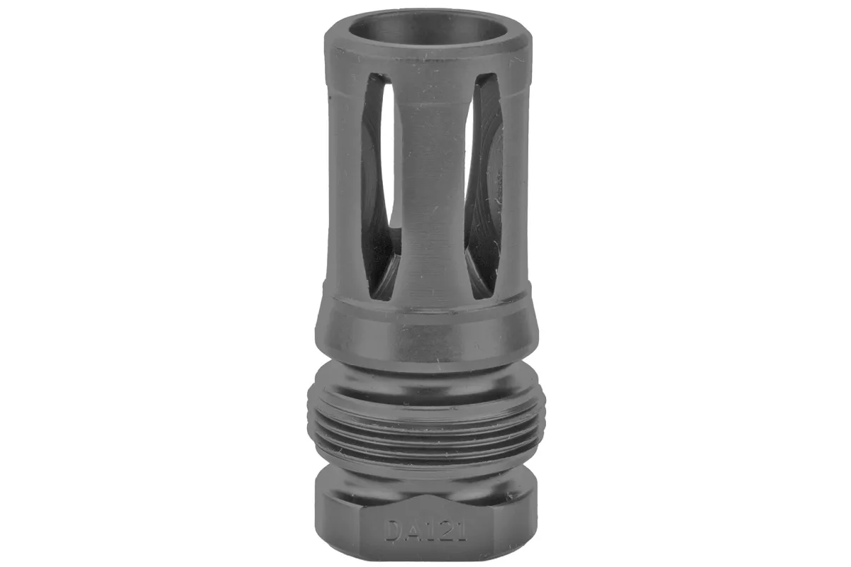 Dead Air Armament Flash Hider 1/2X28 Fits Dead Air Xeno - Black - Muzzle Device for AR-15 - view 1