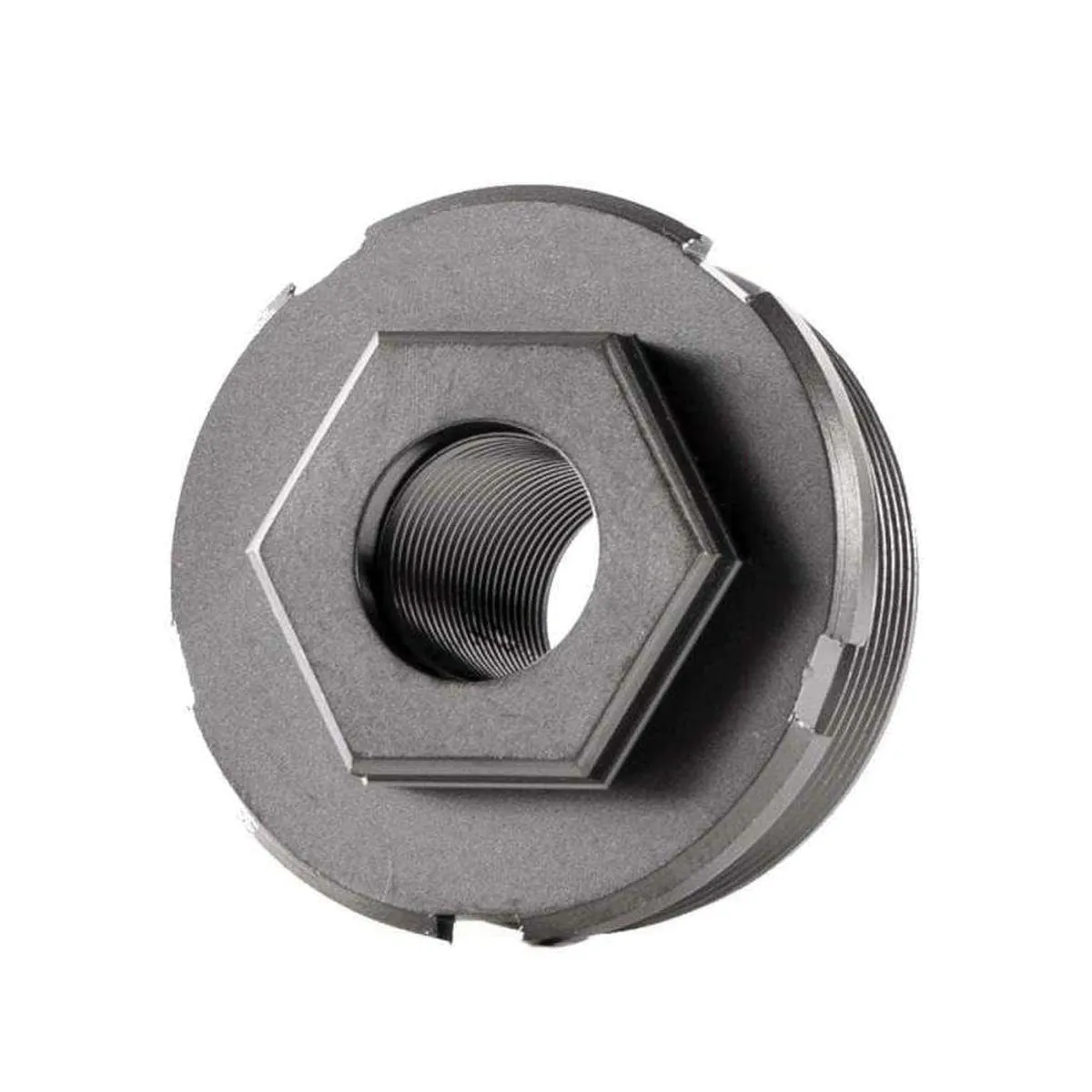 Dead Air Armament Hub, Direct Thread Mount, 5/8X24, Black - LT302 - Muzzle Device for AR-15 - view 3