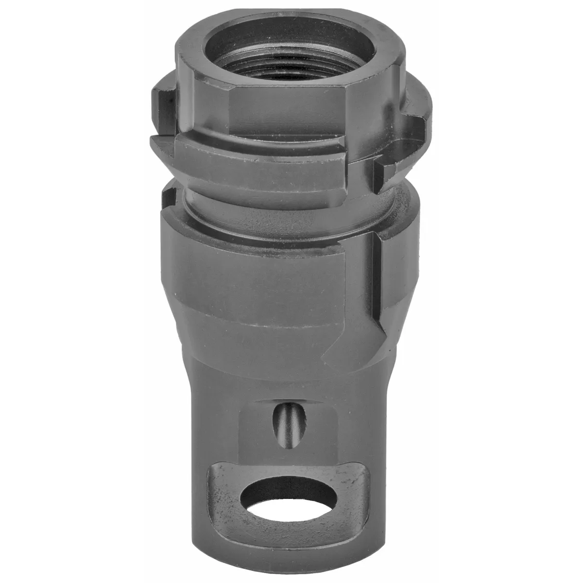Dead Air Armament Key Mount Muzzle Brake w/ .38 Bore & 5/8x24 Threads, Black - DA111 - Muzzle Device for AR-15 - view 3