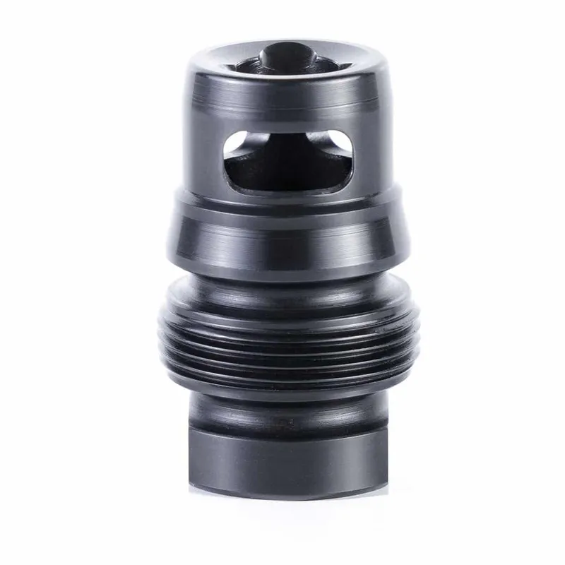 DEAD AIR ARMAMENT Xeno 5/8-24 Mount Pistol Wee Brake (DA126) - Muzzle Device for AR-15 - view 1