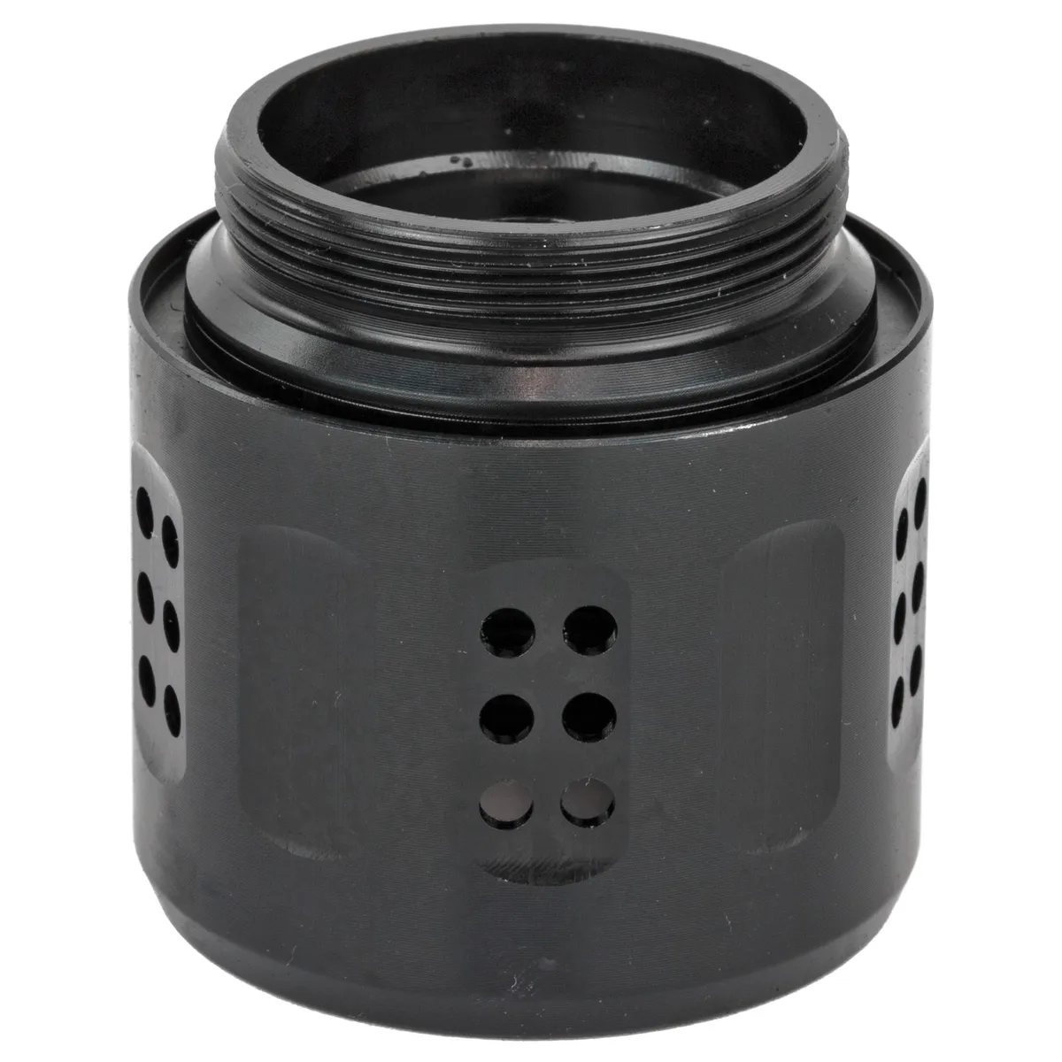 Dead Air Armament Dead Air Enhanced Muzzle Brake Fits Sierra 5, Black - Optimal Recoil Reduction - DA442 - Muzzle Device for AR-15 - view 2