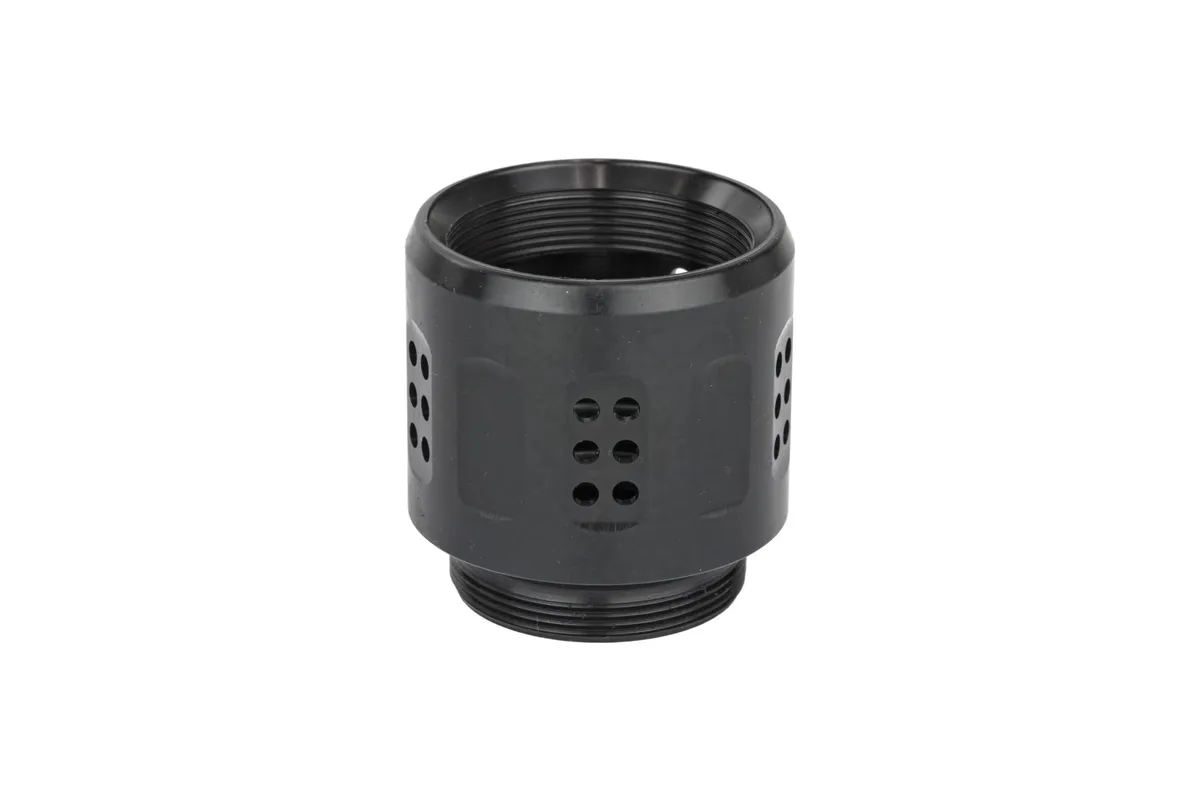 Dead Air Armament Dead Air Enhanced Muzzle Brake Fits Sierra 5, Black - Optimal Recoil Reduction - DA442 - Muzzle Device for AR-15 - view 1