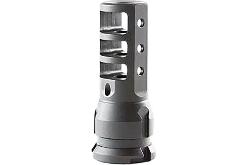 Dead Air Armament Dead Air KeyMo 46 Muzzle Brake, Muzzle Device, .578"-28 Threads, .458 Bore, Black Nitride, DA160. - Muzzle Device for AR-15 - view 2