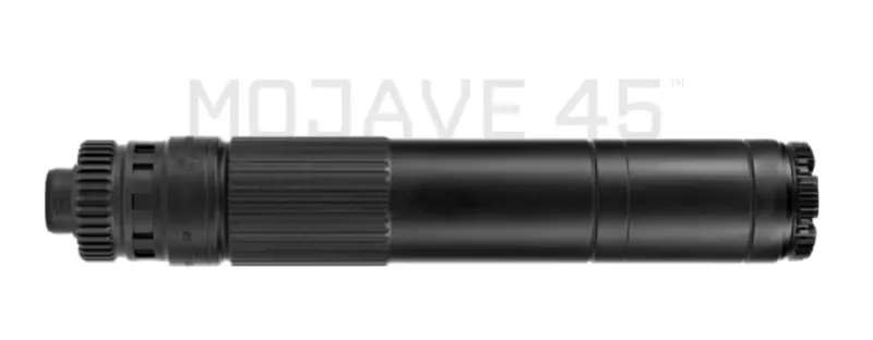 Dead Air Armament Dead Air Mojave 45 .45 ACP Suppressor, .578-28 Mojave Piston - MOJAVE45BLK - Suppressor - view 1