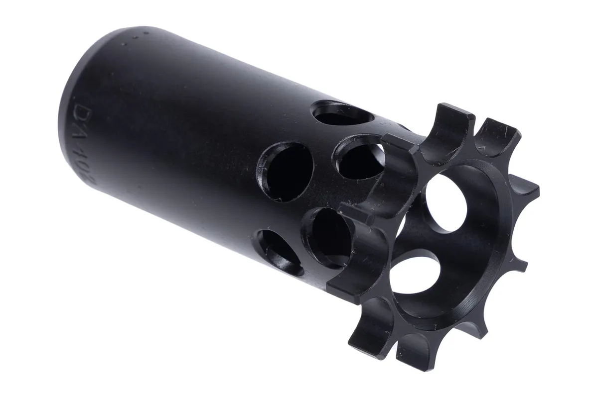 Dead Air Armament Dead Air Silencers Dead Air 9mm P-Series Piston M13.5x1LH DA402 - Muzzle Device for AR-15, vista 1