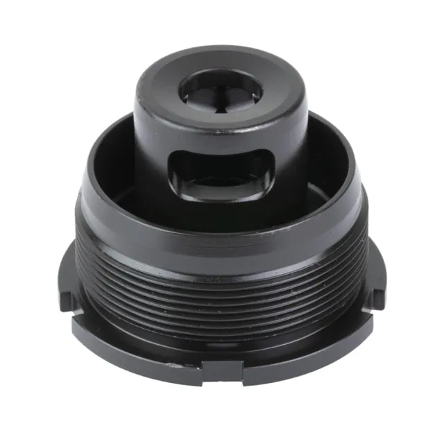 Dead Air Silencers Dead Air Armament Direct Thread Brake Mount HUB Compatible .22 Cal 1/2X28 Thread Pitch Nitride Finish Black - Muzzle Device for AR-15 - view 1