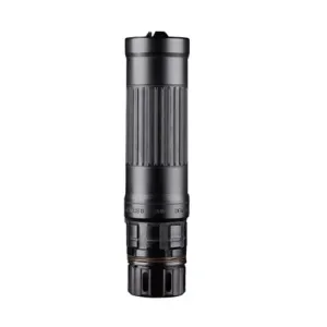 Dead Air Silencers Dead Air Lazarus 6 6mm 6.42" Black Suppressor w/KeyMo Adapter & DA115 1/2"x28 KeyMicro 3Prong Flash Hider (NFA) LZ6KMBLK - Muzzle Device for AR-15 - view 1