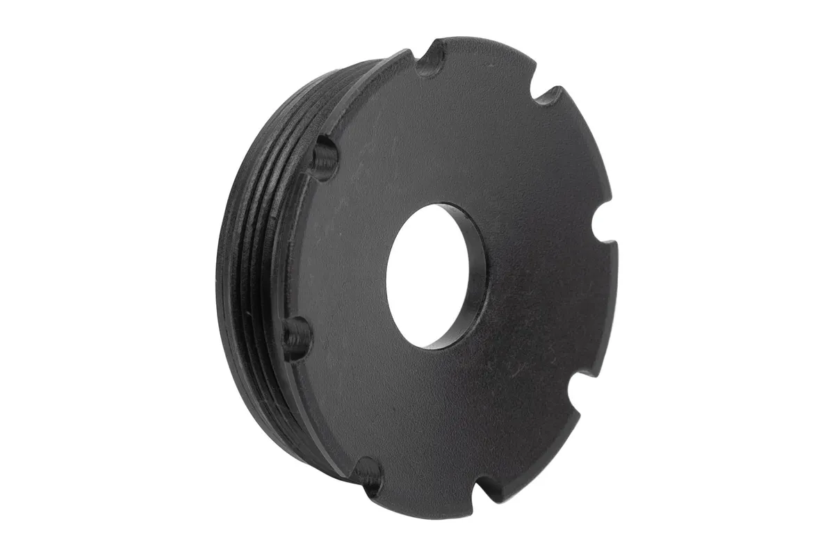 Dead Air Armament Dead Air Silencers R-Series Front Cap - Nomad .30 Cal - Black - Muzzle Device for AR-15, vista 1