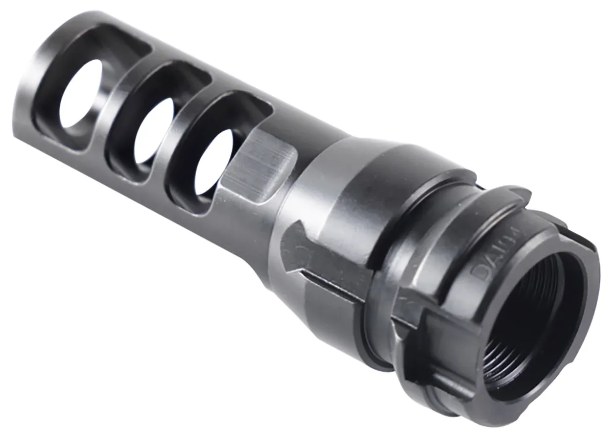 Dead Air Armament Dead Air Xemax 11/16-24 Muzzle Brake, Black - Muzzle Device for AR-15, vista 1