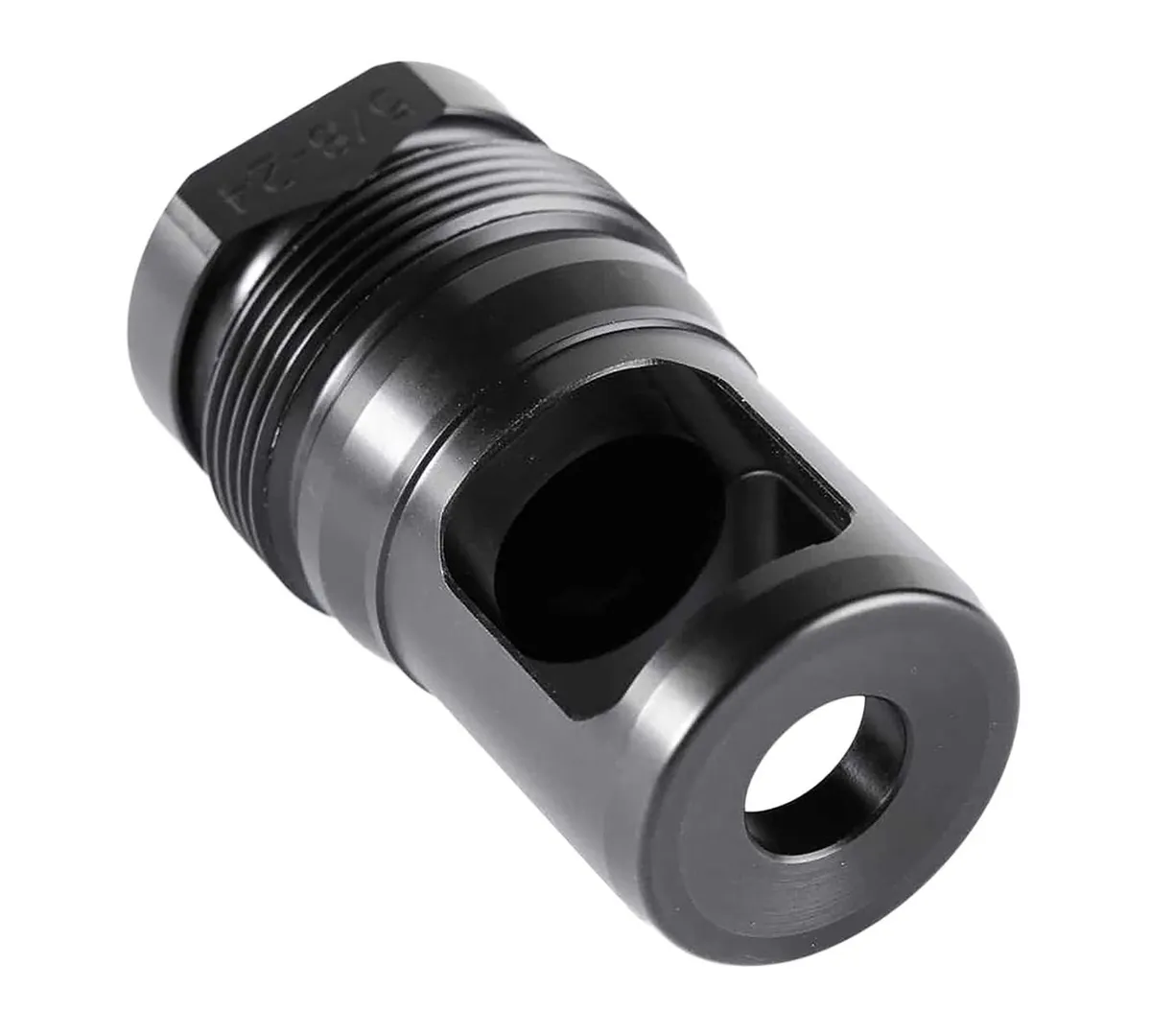 Dead Air Armament Dead Air Xemax 5/8-24 Muzzle Brake, Black - Muzzle Device for AR-15 - view 3