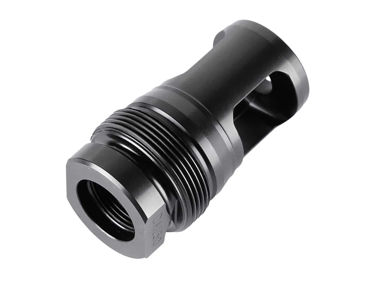 Dead Air Armament Dead Air Xemax 5/8-24 Muzzle Brake, Black - Muzzle Device for AR-15 - view 4