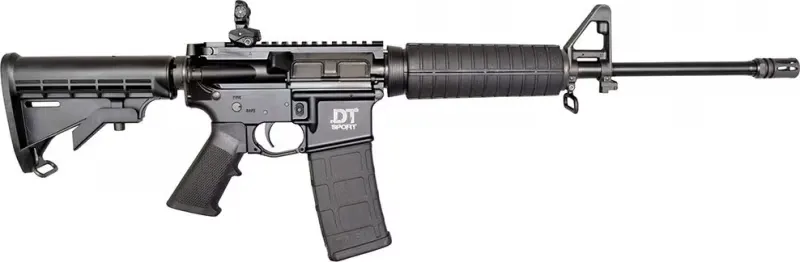Del-Ton Sport Mod 2 AR-15 Rifle with Fab Defense Rear Sight, .223 / 5.56, 30rd Mag- DTSPORT-M2 - Complete Rifle - view 1