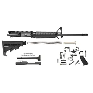 Del-Ton Inc 16" Heavy Carbine Rifle Kit 5.56x45mm 1:9, Black - RKT101 - Upper Receiver for AR-15, vista 1