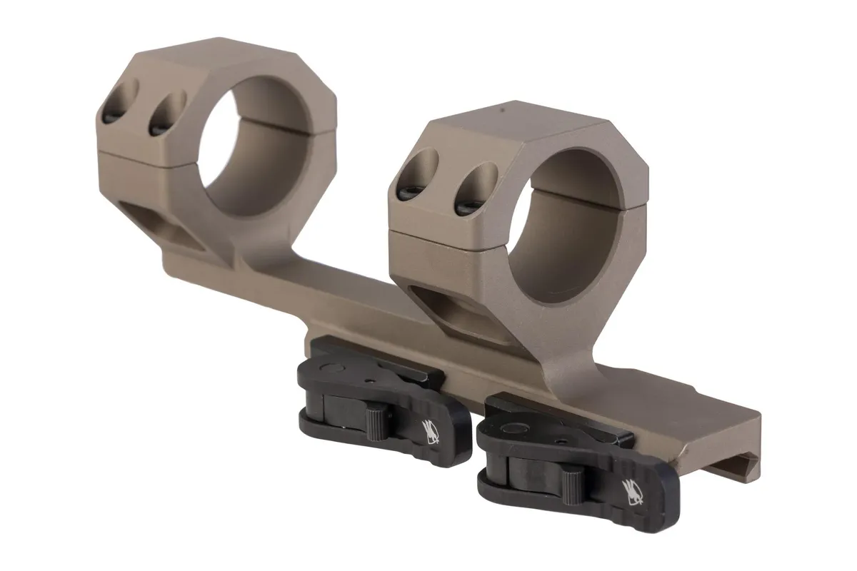 American Defense Delta Cantilever Scope Mount - 30mm 0 Moa 2 Cantilever Mount, Flat Dark Earth - Optic Mount, vista 4