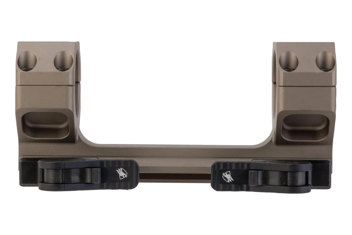 American Defense Delta Scope Mount - 30mm 20 Moa Scope Mount, Flat Dark Earth - Optic Mount - view 3