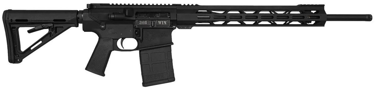 Diamondback DB10 Black .308 Win 20" Barrel 20-Rounds w/ Magpul MOE K Grip - Barrel for AR-15, vista 1