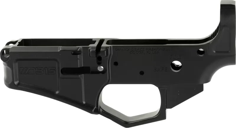 Diamondback DB15 AR Lower, Black - DB2228R001 - Lower Receiver for AR-15 - view 1