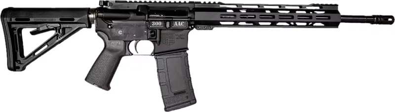 Diamondback DB15 DB1718B002 Rifle, 300 AAC Blackout, 16" Threaded Barrel, 30+1, Semi-Auto, 15" M-LOK Rail, Optics-Ready. - Complete Rifle - view 1