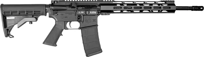 Diamondback DB15 ML .223 / 5.56 NATO 16" Barrel 30rd Semi-Auto Rifle, Black - DB175AK003 - Complete Rifle, vista 1