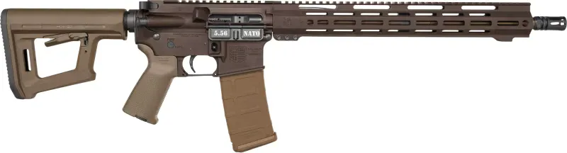 Diamondback Firearms Carbon DB15 Rifle, Model DB1717K132, Rifle, 5.56 NATO, 16" Barrel, 30+1, Semi-Auto, Brown Cerakote, M-LOK Rail. - Complete Rifle - view 1