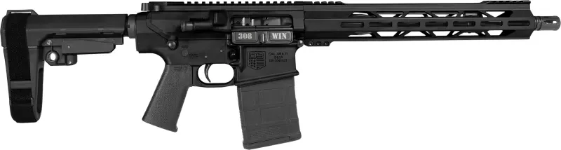 Diamondback Firearms Carbon DB10 Pistol DB1222C002 .308 Win 13.5" 20+1 Semi-Auto Threaded Barrel Black - Barrel for AR-15, vista 1