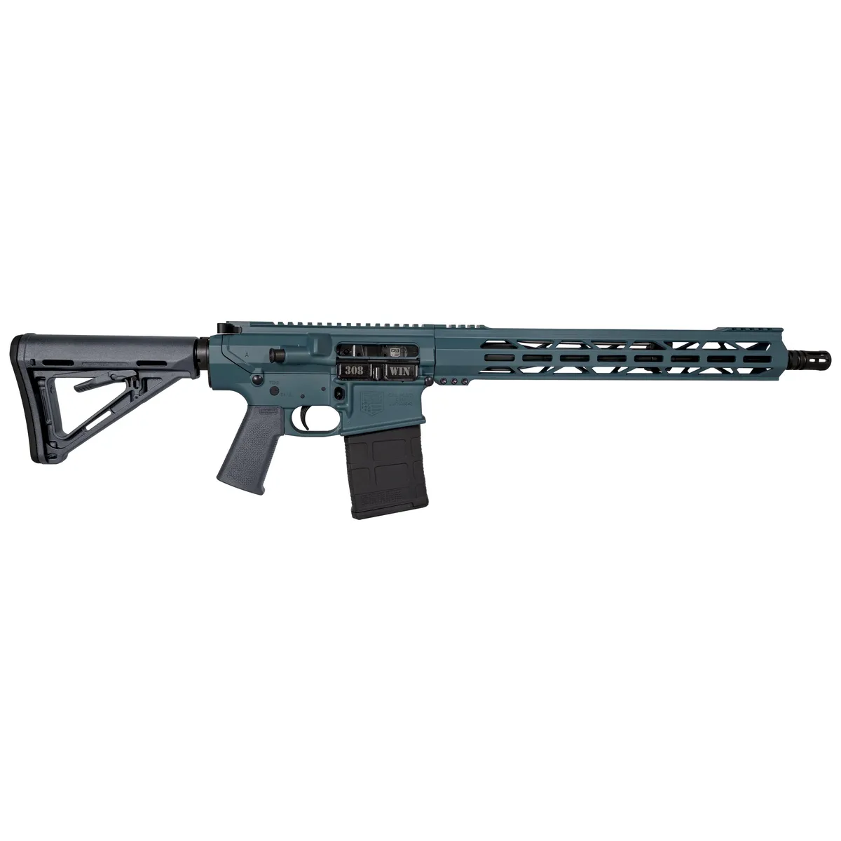 Diamondback Firearms Carbon DB10 .308 Win AR-10 Rifle - 16" - Blue Cerakote - Complete Rifle, vista 1