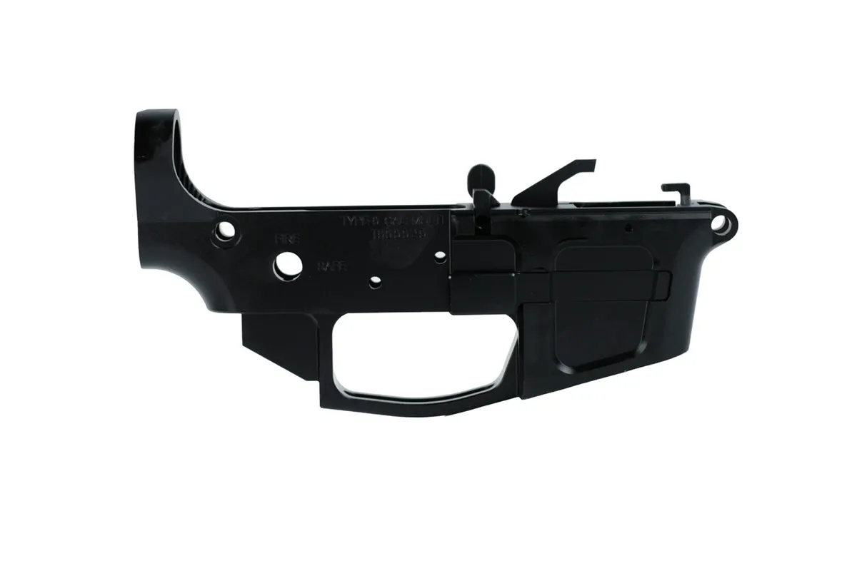 Dirty Bird DB9 9mm Billet Lower Receiver - Takedown Pin for AR-15, vista 1