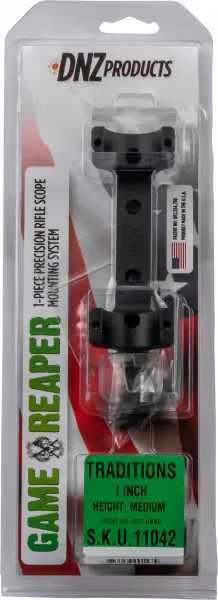 DNZ Medium Game Reaper Scope Mount, Black - 11042 - Optic Mount - view 1