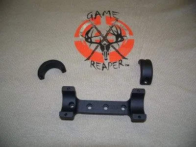 DNZ Products Game Reaper Scope Mount - CVA Rifle Low Ring 1 in Tube Black Matte - Optic Mount - view 1