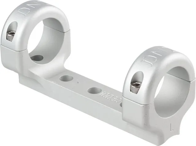 DNZ Products Game Reaper Scope Mount - CVA Rifle Low Ring 1 in Tube Silver - Optic Mount, vista 1