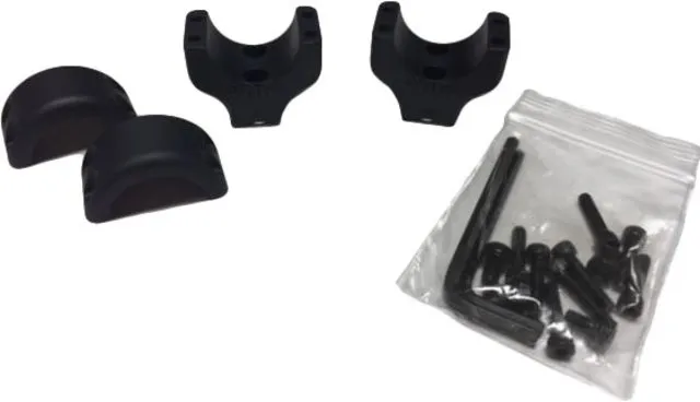 DNZ Products Hunt Masters Scope Mount - Barrett Fieldcraft Tactical Medium Ring 1 in Tube Black Matte - Optic Mount, vista 1