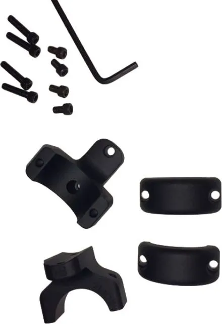 DNZ Products Hunt Masters Scope Mount - Montana Rifle Medium Ring 1 in Tube Black Matte - Optic Mount - view 1