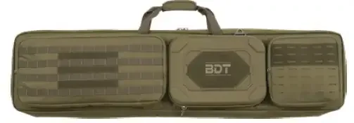 Bulldog Cases Double Suppressor Tac Rifle Range Bag 48" Grn - Suppressor, vista 1