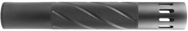 DoubleStar Spiral Fluted Free Float Anodized National Match Handguard Black - Handguard for AR-15, vista 1
