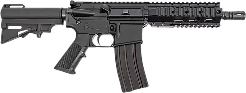DPMS Kitty Kat 7.5" Pistol 300 AAC Blackout 30rd Semi-Auto, Heavy Barrel, Quad Rail, CAR Brace - Complete Rifle, vista 1