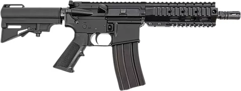 DPMS Kitty Kat Pistol 5.56 NATO 7.5" Barrel 30+1 Semi-Auto Quad Rail Adjustable CAR Brace - Complete Rifle, vista 1