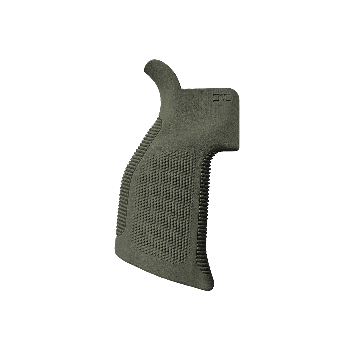 Driven Arms Beavertail Vertical Crossover Grip (VCG-L) - ODG Cerakote, Diamond Array Texture - Pistol Grip for AR-15, vista 1